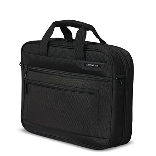 Samsonite Classic 2.0, Black, 15.6' TSA 2 Compartment Briefcase