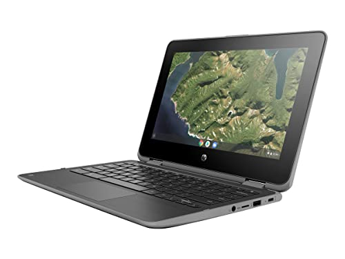 HP Chromebook X360 11 G2 11.6 inches Touchscreen Convertible 2 in 1 Laptop - Intel N4000 1.10GHz, 4GB RAM, 32GB eMMC (Renewed)