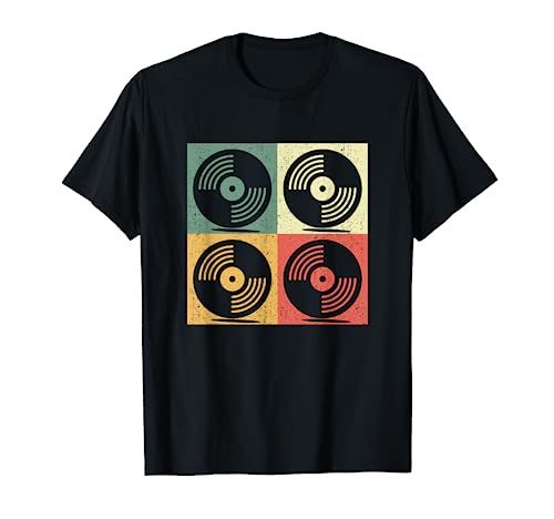 Retro Vinyl Record - Vintage Vinyls LP Record T-Shirt