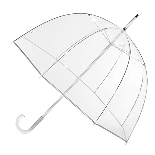 totes Clear Bubble Umbrella with Dome Canopy, Lightweight Design, Wind and Rain Protection, Adults-51