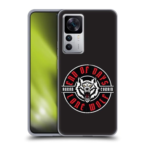 Head Case Designs Officially Licensed WWE Lone Wolf 1 Baron Corbin Soft Gel Case Compatible with Xiaomi 12T 5G