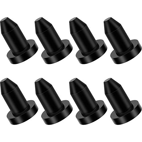 SKYLETY 8 Pieces Kayak Drain Plug Silicone Scupper Plugs Drain Holes Stopper Bung for Most Fishing Boats Kayak