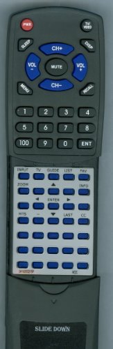 Replacement Remote Control for AOC L24H898, L22H998, L19W89V, L22W898, 2419200215P