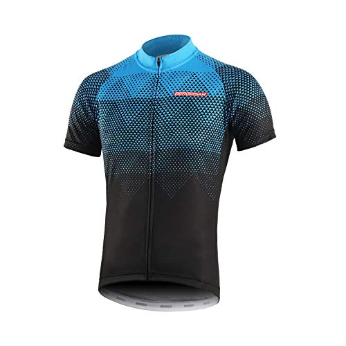BERGRISAR Men's Cycling Jerseys Short Sleeves Bike Shirt
