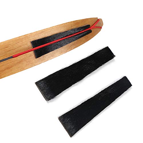 Huntingdoor Archery Bow String Silencers 4 Pcs Bow String Groove Silencer Limb Dampeners for Recurve Bow Traditional Longbow