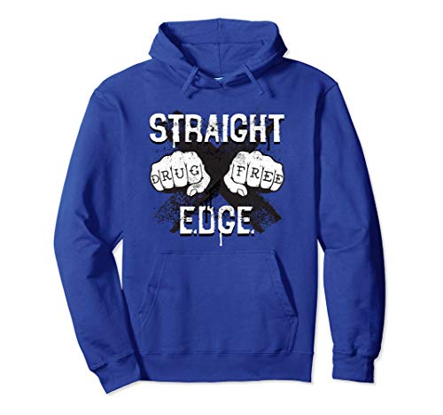 Drug Free Youth All Ages Show Straight Edge Hardcore Hoodie