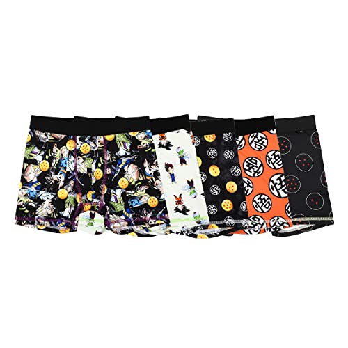 Dragon Ball Z Anime Heroes Multipack Boys Boxer Briefs Boxer Shorts-Size-4 Multicolored