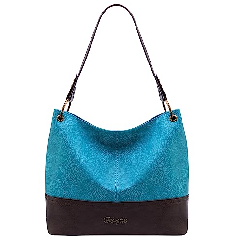 Wrangler Hobo Bags for Women Leather Tote Bag Shoulder Bag Top Handle Satchel Purses and Handbags WG20-918TQ