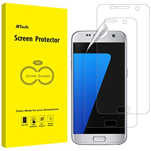 JETech Screen Protector for Samsung Galaxy S7, TPU Ultra HD Film, Case Friendly, 2-Pack