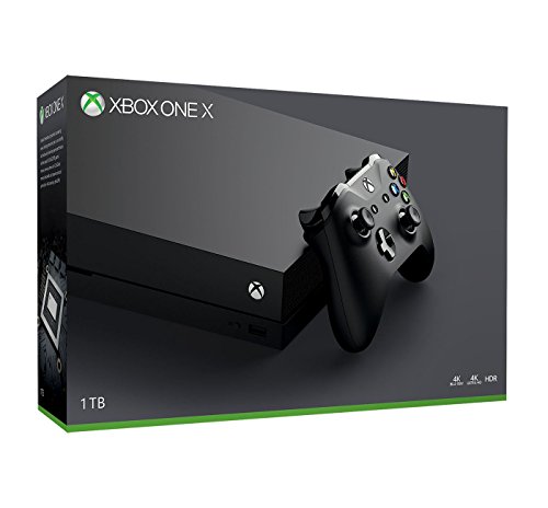 Microsoft Xbox One X 1Tb Console With Wireless Controller: Enhanced, Hdr, Native 4K, Ultra Hd (Discontinued)