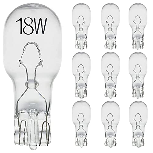 Diximus - 12 Volt 18 Watt Low Voltage T5 T10 Landscape Bulb - Landscape Light Bulbs - Low Voltage Landscape Light Bulbs Incandescent - 10 Pack