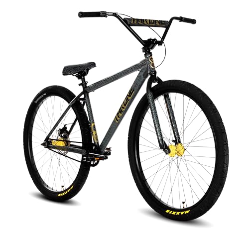Throne Cycles Da' Goon 29' BMX Bicycle- The 29er BMX Bike (Black Mamba)