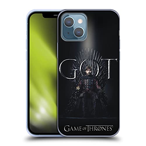 Head Case Designs Officially Licensed HBO Game of Thrones Jaime Lannister Season 8 for The Throne 1 Soft Gel Case Compatible with Apple iPhone 13