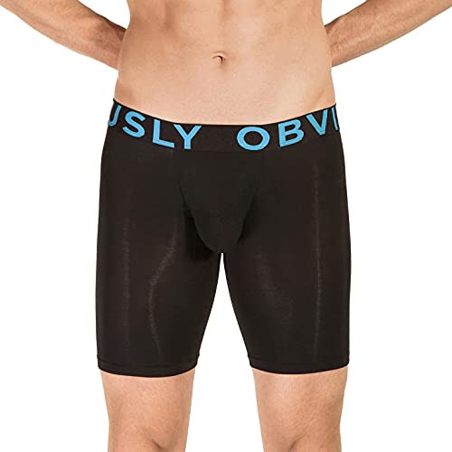 Obviously EveryMan - Boxer Brief 9 inch Leg - Black - X-Large