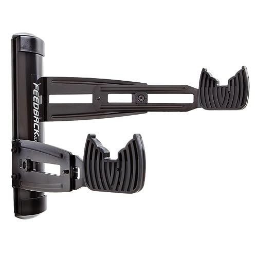 Feedback Sports Alloy Steel Velo Wall 2D Bike Storage Rack (Black)