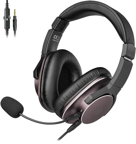 Gravity Headsets M82 Wired Pro Gaming Headset with Microphone for PC, PS5, PS4, XS, Switch, Console, Mobile