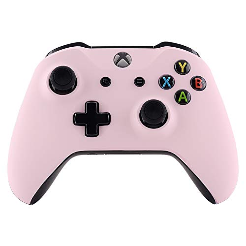 eXtremeRate Replacement Front Housing Shell for Xbox One S/X Controller, Cherry Blossoms Pink Custom Kit Faceplate Cover Case for Xbox Wireless Controller (Model 1708)  - Controller NOT Included