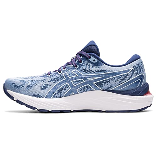 ASICS Women's Gel-Cumulus 23 Running Shoes, 9.5, Mist/White
