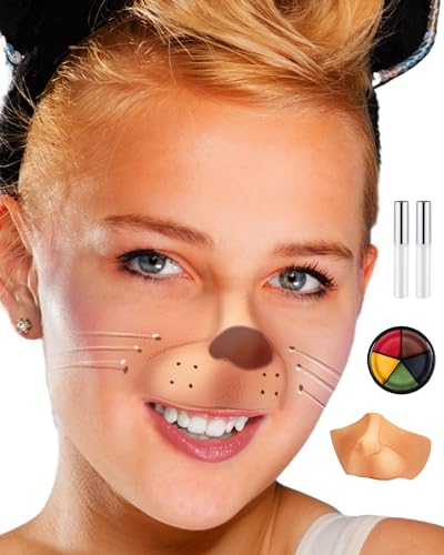 Libima Christmas Costume Latex Mouse Nose Christmas Latex Prosthetic Faux Mouse Nose Mouse Costume Prosthetic Nose Adhesive Cosmetic Glue for Face Skin Body
