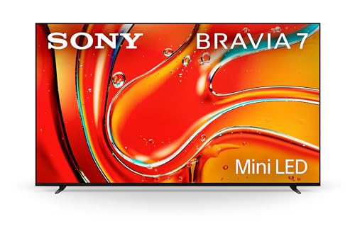 Sony 55 Inch Mini LED QLED 4K Ultra HD TV BRAVIA 7 Smart Google TV with Dolby Vision HDR and Exclusive Features for Playstation5 (K-55XR70), 2024 Model
