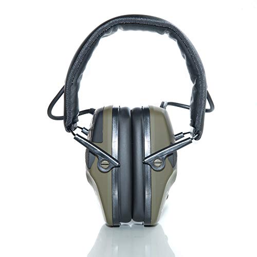 Osprey Global EM-OSP-82DB : Active Electronic Noise Cancelling Ear Muffs 82 Decibels (Shooting, industrial etc.)