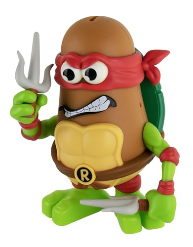 Poptaters Teenage Mutant Ninja Turtles. Includes 1 Character (Style Selected at Random) and 12 Removable, Interchangeable Parts Including one Surprise Potato Head Original Piece!