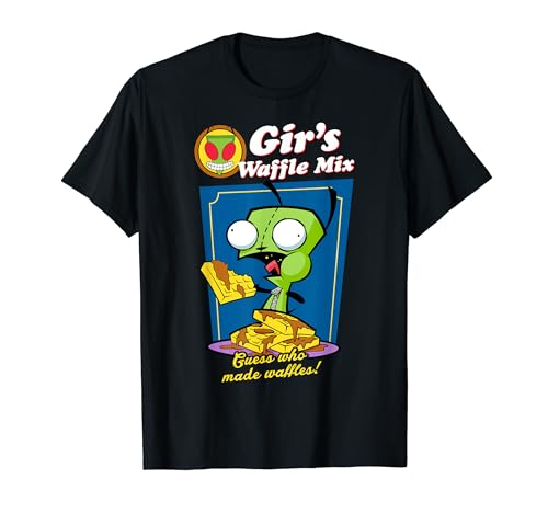 Invader Zim: Gir's Waffle Mix Graphic T-Shirt T-Shirt