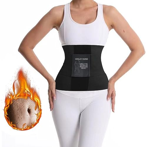 Sculpt Touch Waist Trainer, Hourglass, Waist Trainers for Women Bell, Waist Trainer for Women Weight Loss, Workout Sweat Band Slimmer Belly Belt Weight Loss Sports Girdle (Medium(Waistline 31''-42''))