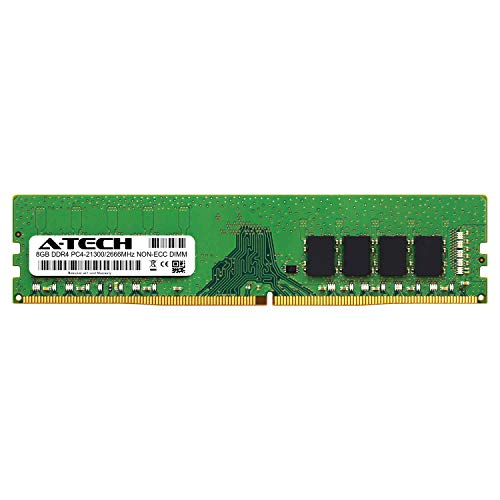 A-Tech 8GB Module for Dell Inspiron Gaming i5680 (i5680-7813BLU-PUS) Compatible DDR4 2666MHz PC4-21300 Non-ECC DIMM 1.2V - Single Desktop & Workstation Memory RAM Stick (ATMS397739A34061X1)