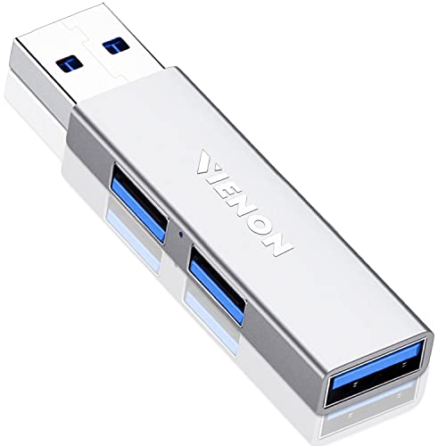 USB 3.0 Hub, VIENON Aluminium 3-Port USB Hub USB Splitter USB Expander for Laptop, Xbox, Flash Drive, HDD, Console, Printer, Camera,Keyborad, Mouse