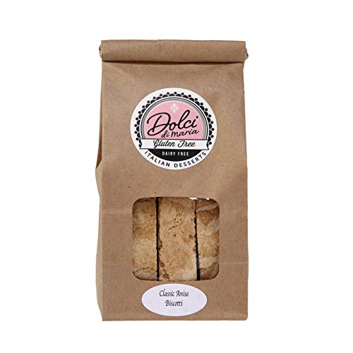 Dolci di Maria Gluten Free Classic Biscotti (Anise) | 6-7 cookies in a 6.0 ounce pack