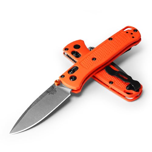 Benchmade - Mini Bugout 533 Knife with Orange Grivory Handle (533)