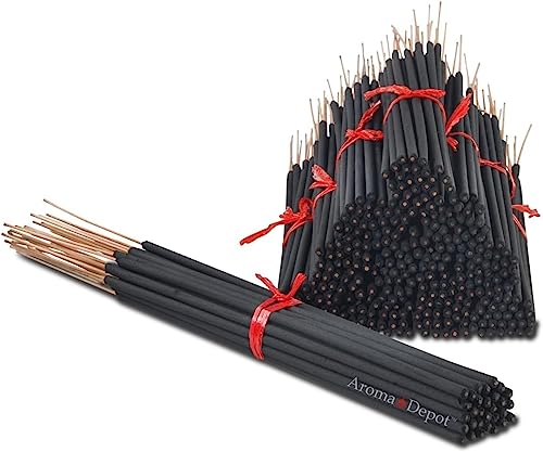 19'' Cinnamon Apple Most Exotic Jumbo Incense Sticks. Approx 27 to 30 Sticks Per Bundle, Length - 19 Inch, Each Natural Stick Burns for 3 to 4 Hours Each. Long Lasting. Guarantee 100% Pure