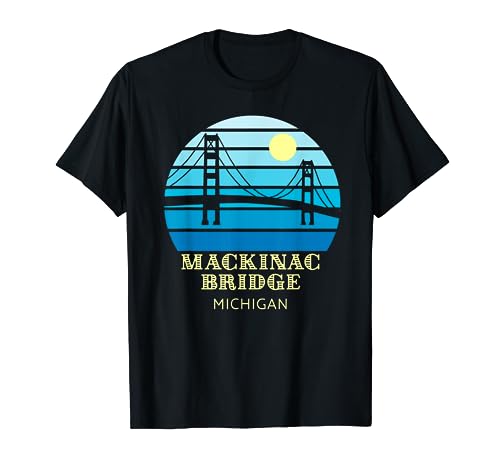 Mackinac Bridge Michigan T-Shirt