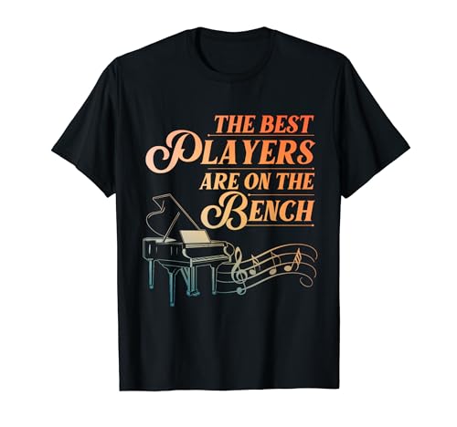 Funny Piano Art For Men Women Musical Instrument Piano Lover T-Shirt