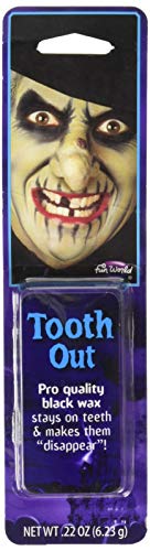 Fun World Women's Blackout Makeup, Multi, Standard