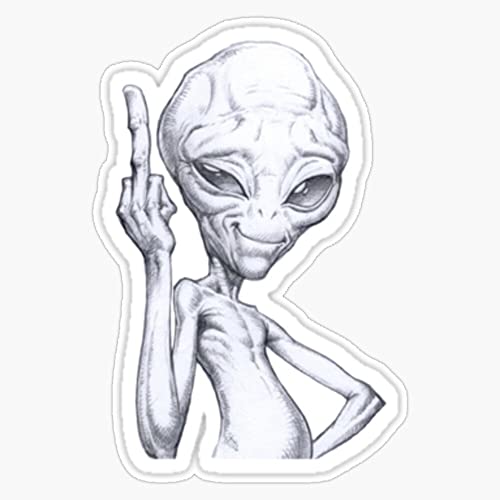 Paul The Alien Bumper Sticker Vinyl Decal 5'