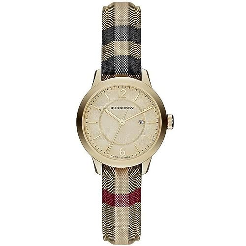 Burberry BU10104 32mm Stainless Steel Case Multicolor Cloth Synthetic Sapphire Women's Watch