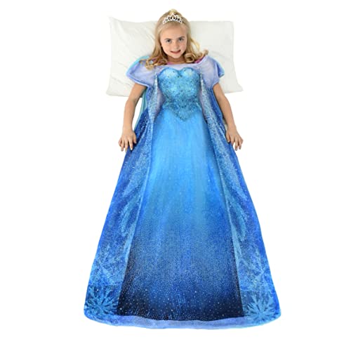 Blankie Tails for Frozen Lovers | Disney Frozen 1 Elsa Wearable Blanket, Parties, and Daily Use, Elsa