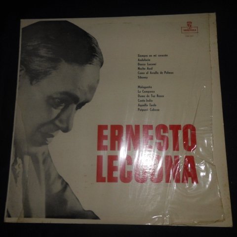 Ernesto Lecuona Interpretado Por Alfredo Munar (Montilla // Vinyl)