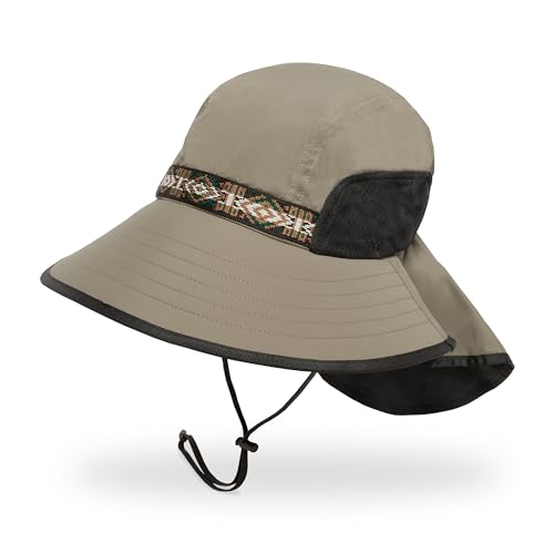 Sunday Afternoons Adventure Hat, Medium, Sand/Black