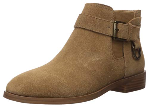 Aerosoles Women's Susan Ankle Boot, Tan Suede, 9 M US