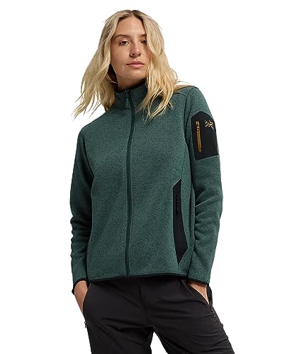 Arc'teryx Covert Cardigan Women's | Our Iconic Technical Fleece Cardigan | Boxcar Heather, X-Large