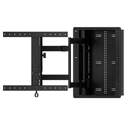 SANUS Recessed TV Wall Mount for 42'-85' Screens - Premium Full Motion TV Mount Tilts, Swivels & Extends for Optimal Views - Easy Install & Low Profile Design - VIWLF128-B2