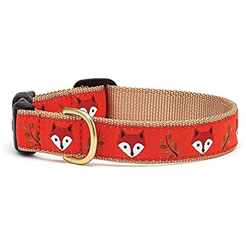 Up Country Foxy Dog Collar X-Small (6 To 12 Inches) 5/8 Inch Narrow Width