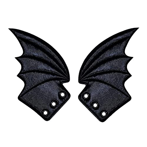 DXYSQRX Shoe Wings Bat Wing Shoe Accessories for Skates Sneakers Canvas Roller Shoes