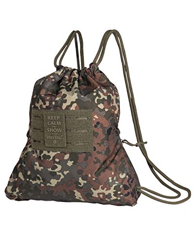 Mil-Tec Hextac Sportsbag - Flecktarn Camo (Flecktarn Camo)