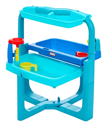 Little Tikes Easy Store Outdoor Folding Water Play Table with Accessories for Kids, Children, Boys & Girls 3+ Years, Mutlicolor, 660429C3