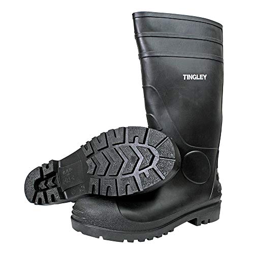 Tingley 31151 Economy SZ13 Kneed Boot for Agriculture, 15-Inch, Black