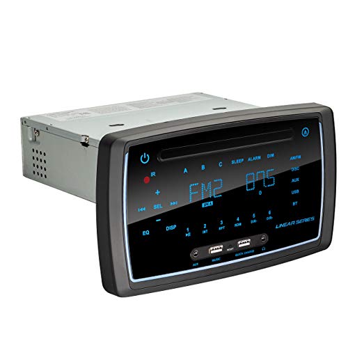 MAGNADYNE RV6200 AM/FM/BT/DVD Wall Mount RV & Camper Multimedia Receiver